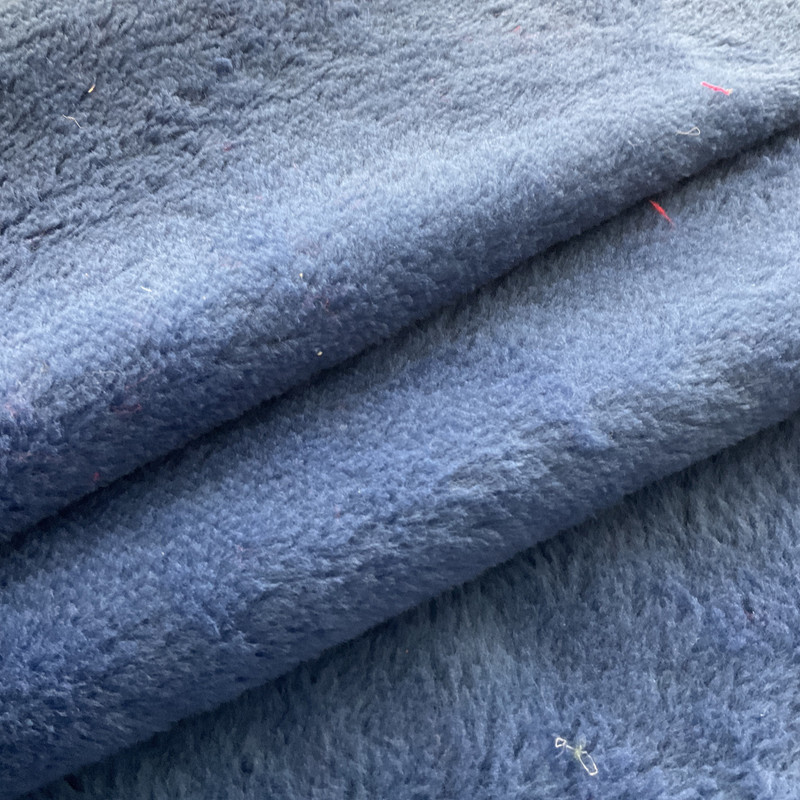 Blue Double-Sided Faux Fur Fabric | 60" Wide | Costumes, Stuffed Animals, Apparel | By the Yard
