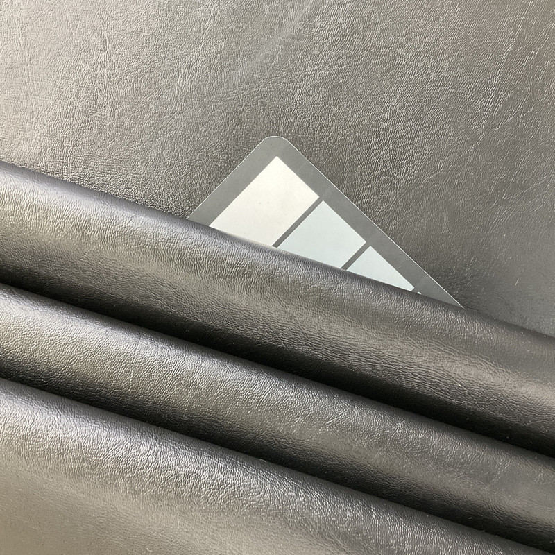 4.5 Yard Piece of Vinyl Black | Very Heavyweight Vinyl Fabric | Home Decor Fabric | 54" Wide