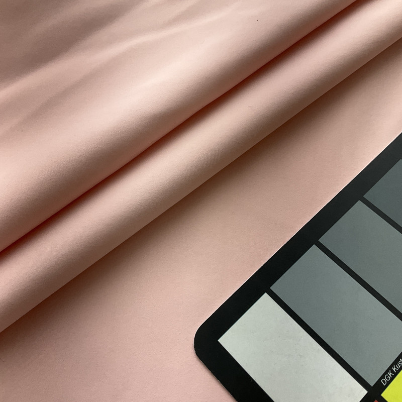 Light Rose Pink Flannel Backed Nylon Fabric |  Apparel | Lightweight Outerwear | Quick Dry | 58/60" Wide | Sold by the Yard