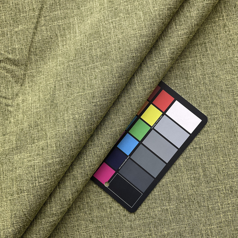 Paradigm in Herbal | Upholstery Fabric | Linen-like Weave in Tonal Green | Medium-Heavyweight | Felt-backed | 54" Wide | By the Yard