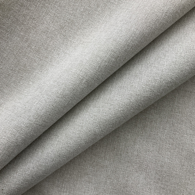 Ennis in Steam | Upholstery / Slipcover Fabric | Solid Pale Grey | Medium Weight | 54" Wide | By the Yard