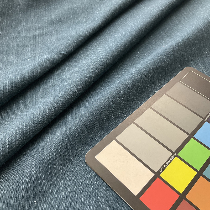 Norwegian in Life | Lightweight Drapery Fabric | Ocean Blue | Linen Like | 54" Wide | By the Yard