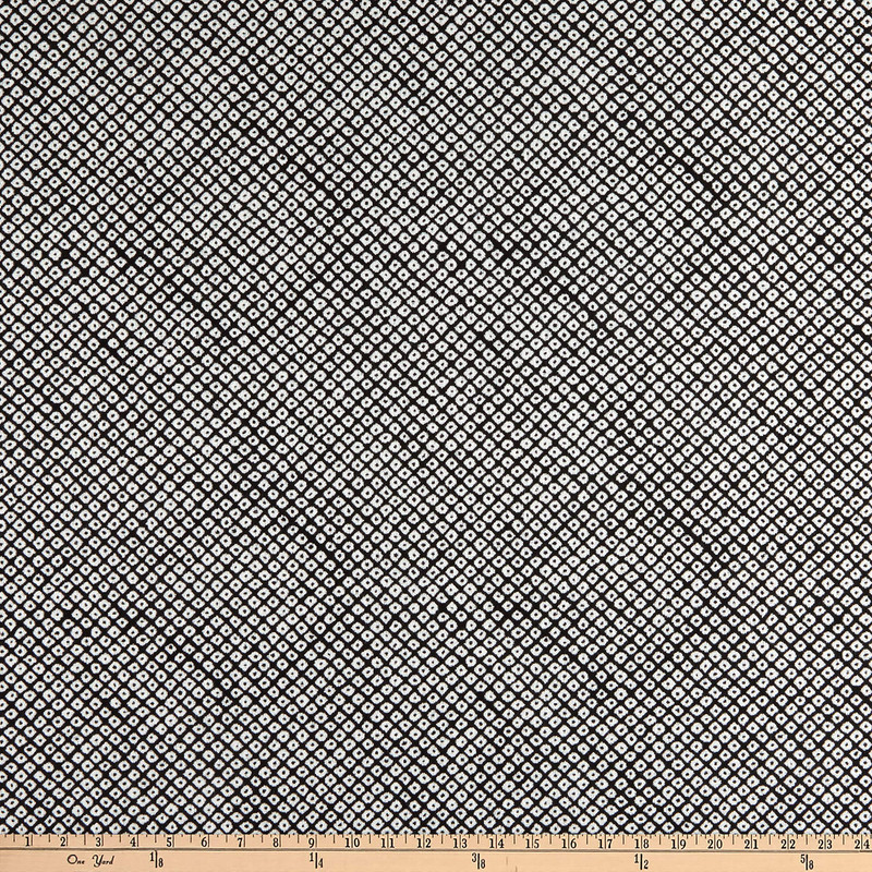 0.75 Yard Piece of Sunbrella Fusion Shibori 145360-0011 Classic | Heavyweight Outdoor Fabric | Home Decor Fabric | 54" Wide