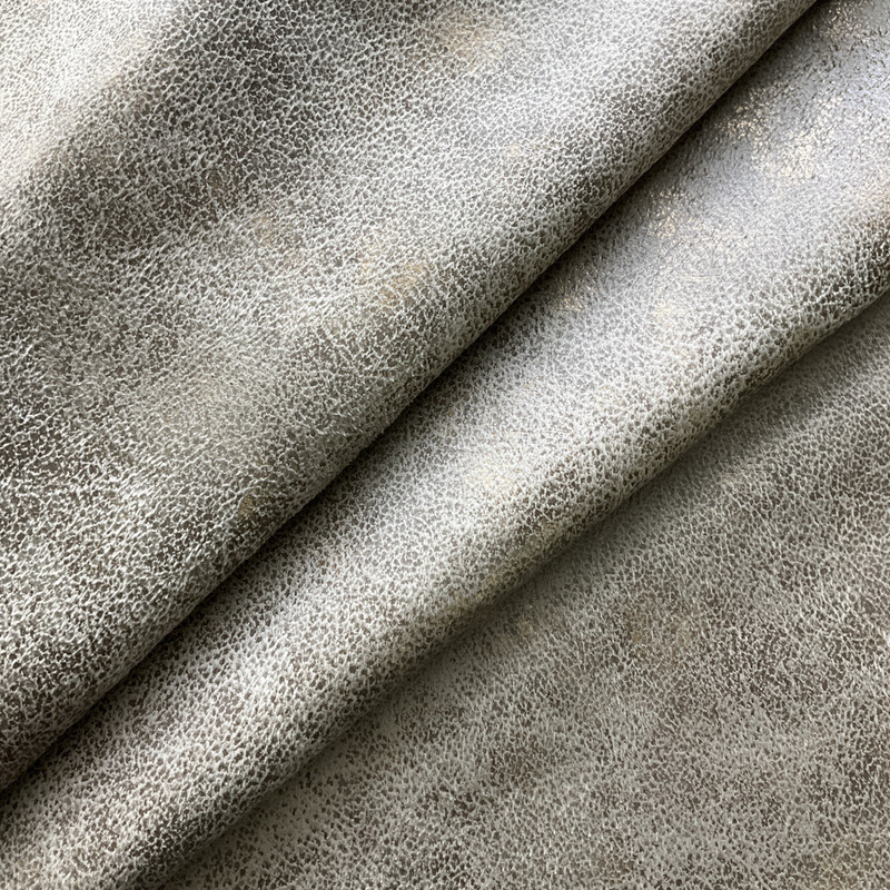 Elkin in Fig | Upholstery Fabric | Tan / Bronze | Fleece-Backed Textured Faux Suede | Heavy Weight | 54" Wide | By The Yard