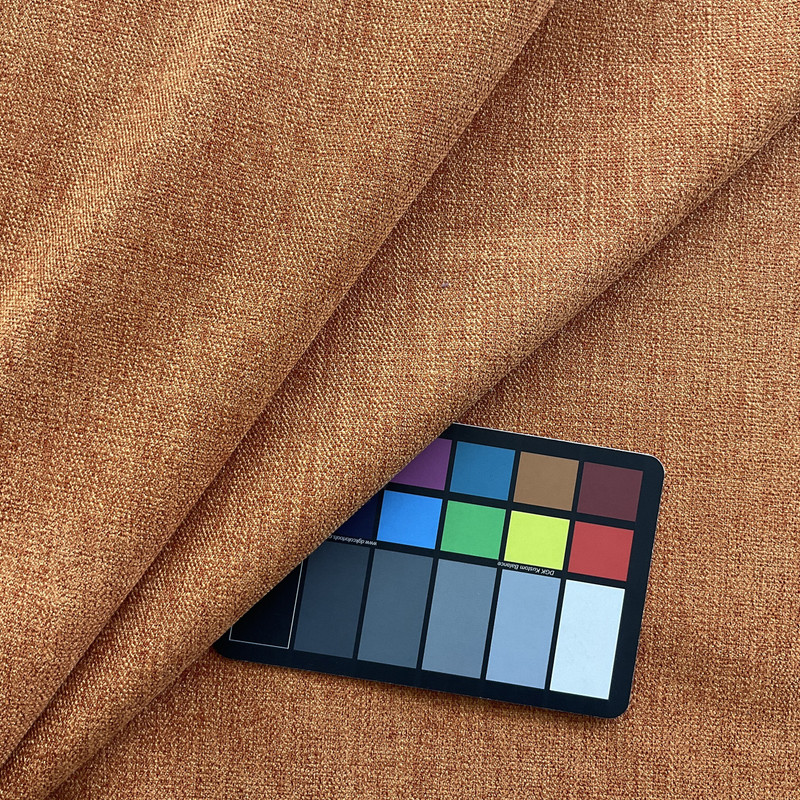 Yates in Ginger | Upholstery Fabric | Two Tone Pumpkin Orange | Heavyweight | 54" Wide | By the Yard