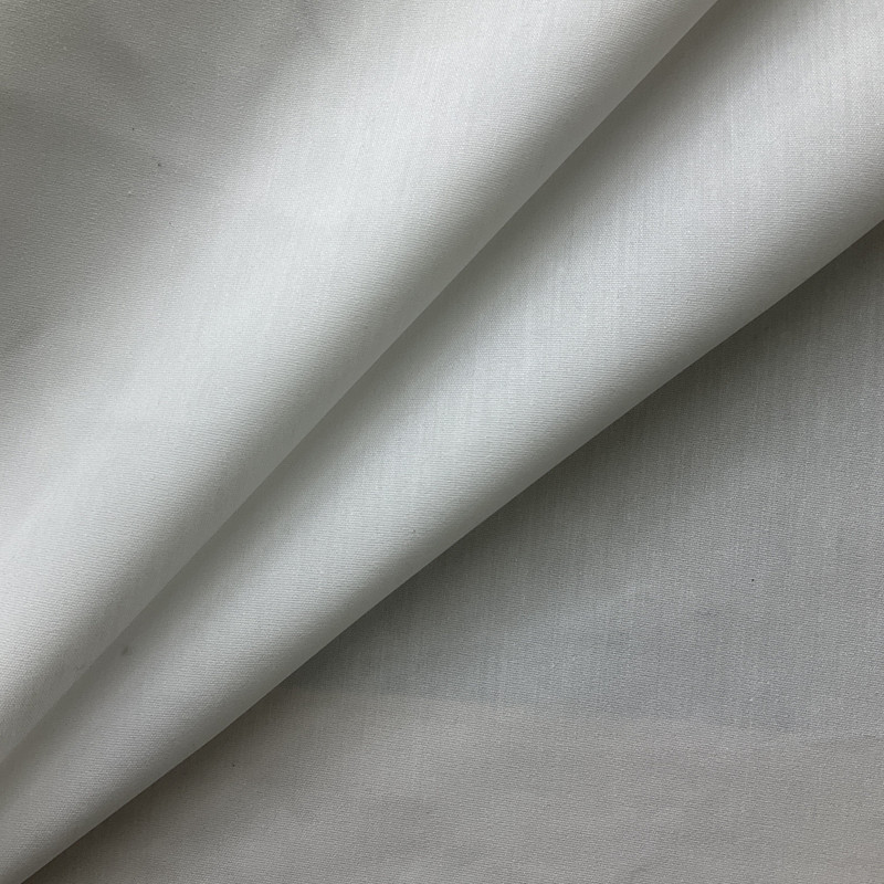 Solid White Drapery Lining Fabric | Light Weight | 54" Wide | By the Yard