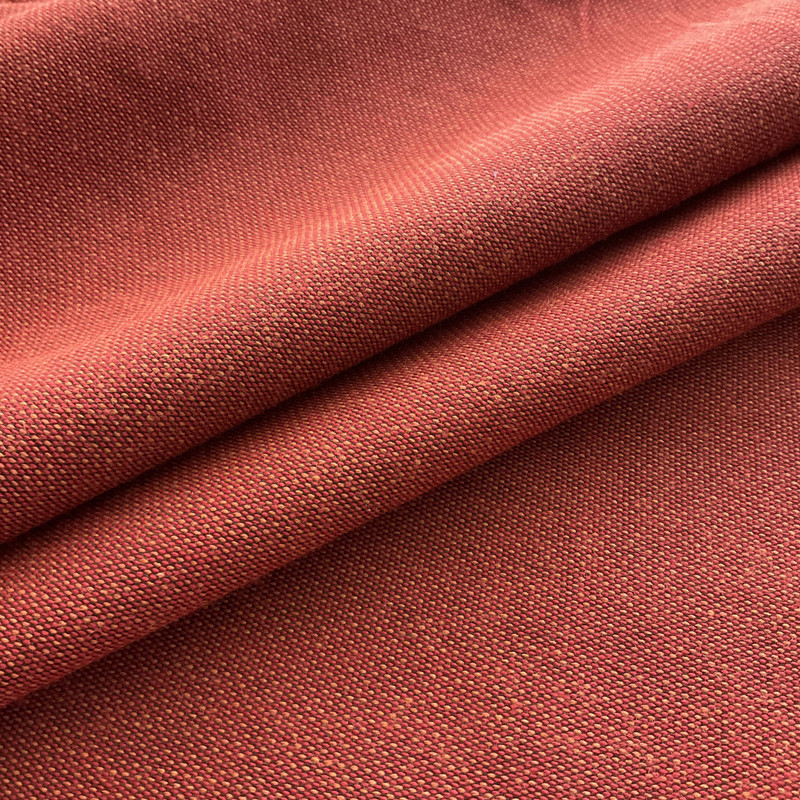 Orangish-Red Acrylic Canvas | Indoor Upholstery Fabric | Sun Fade Resistant | Solution Dyed Acrylic | 54" Wide | By the Yard