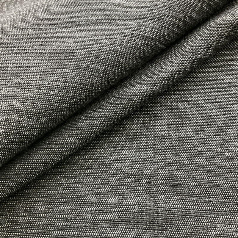 Sunbrella Michelle Black | Indoor / Outdoor Upholstery Fabric | Furniture Weight | Solution Dyed Acrylic | 54" Wide | By the Yard