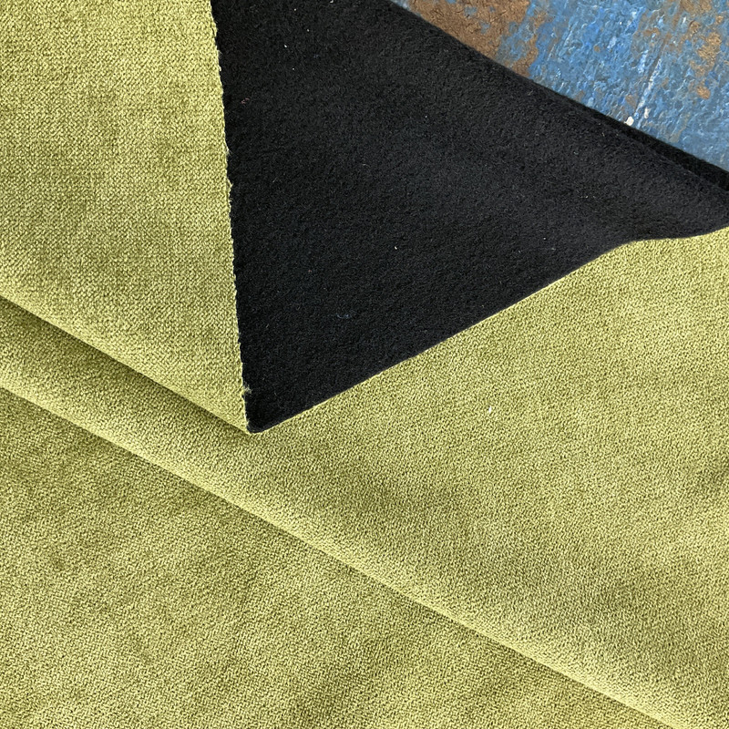Adam in Artichoke | Microfiber Upholstery Fabric | Solid Green | Heavyweight | 100% Polyester | 54" Wide | By the Yard