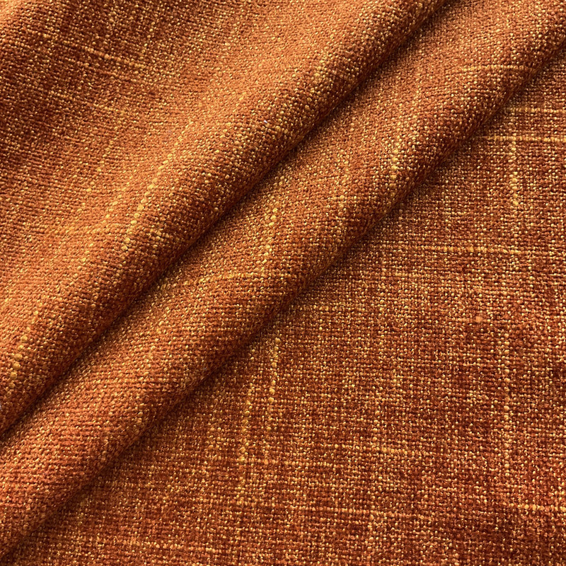 Stallion in Paprika Rust  |  Lightweight Chenille Upholstery Fabric | Home Decor | Slipcover | 100% Polyester | 54" Wide | Sold BTY ( Also sku skndeco0324-4108)