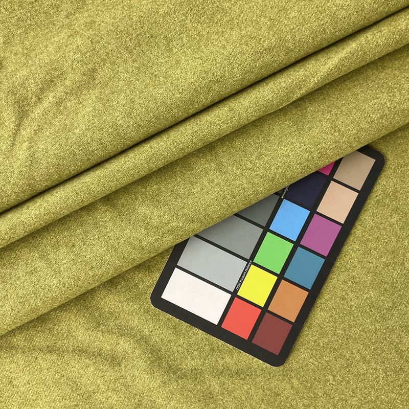 Ellyn in Moss | Upholstery Fabric | Green Brushed Micorfiber | Medium Weight | 54" Wide | By The Yard