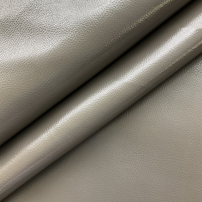 Churchill Downs in Truffle | Faux Leather Upholstery Vinyl Fabric | Taupe | Suede Backed | Extra Heavy | Kaufmann | 54" Wide | Sold BTY.