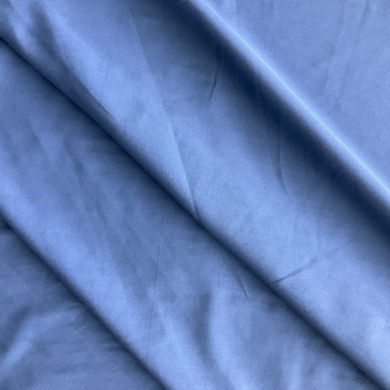 Indigo Blue Woven Apparel / Drapery Fabric | Lightweight | 63" Wide | By the Yard