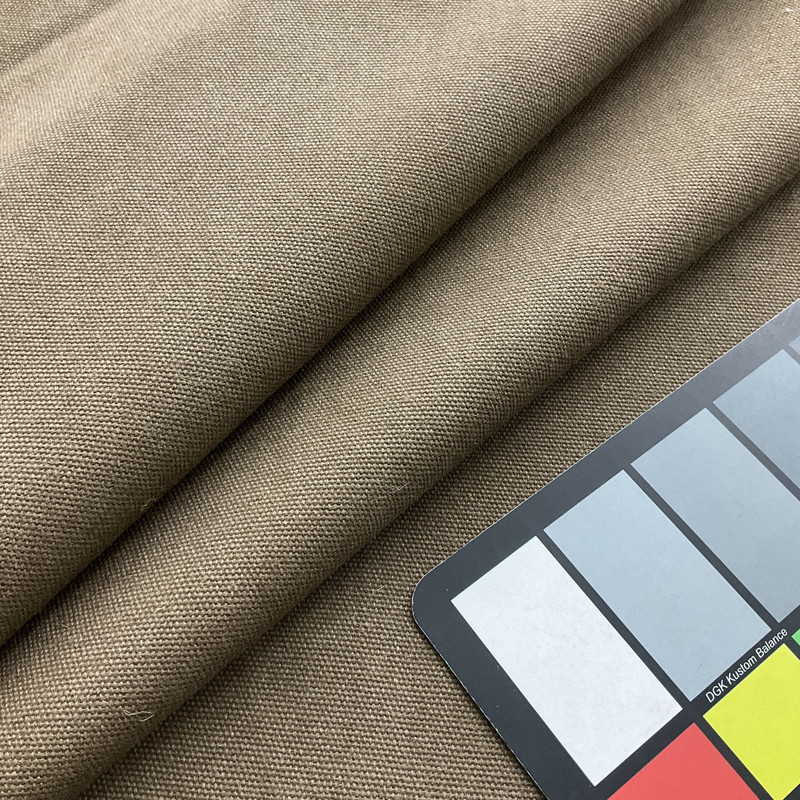 Angelina in Whiskey | Canvas Upholstery / Slipcover Fabric | Solid Brown | Medium Weight | 70% Cotton / 30% Poly | 54" Wide | By the Yard