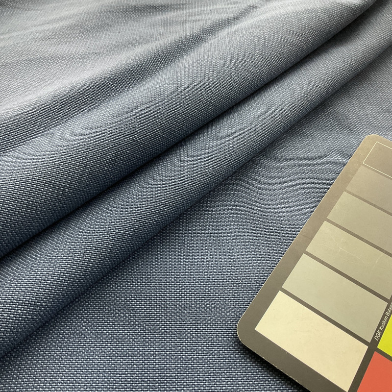 Patagonia in Dutch Blue | Canvas Upholstery / Slipcover Fabric | Two Tone Blue | Medium Weight | 100% Cotton | 54" Wide | By the Yard