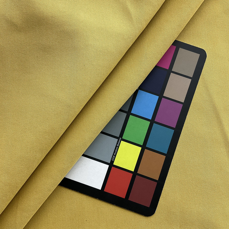 Odette in Mustard | Upholstery Fabric | Solid Yellow  | Medium Weight | 100% Polyester | 54" Wide | By the Yard