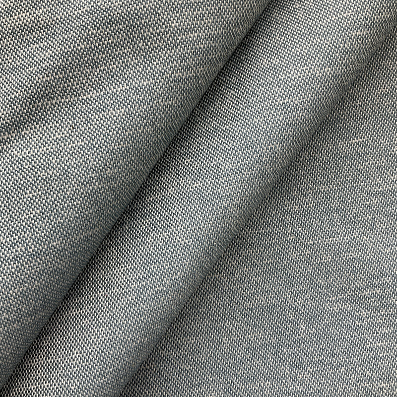 Decade in Aqua | Upholstery Fabric | Heathered Teal | Medium Weight  | 54" Wide | Sold BTY