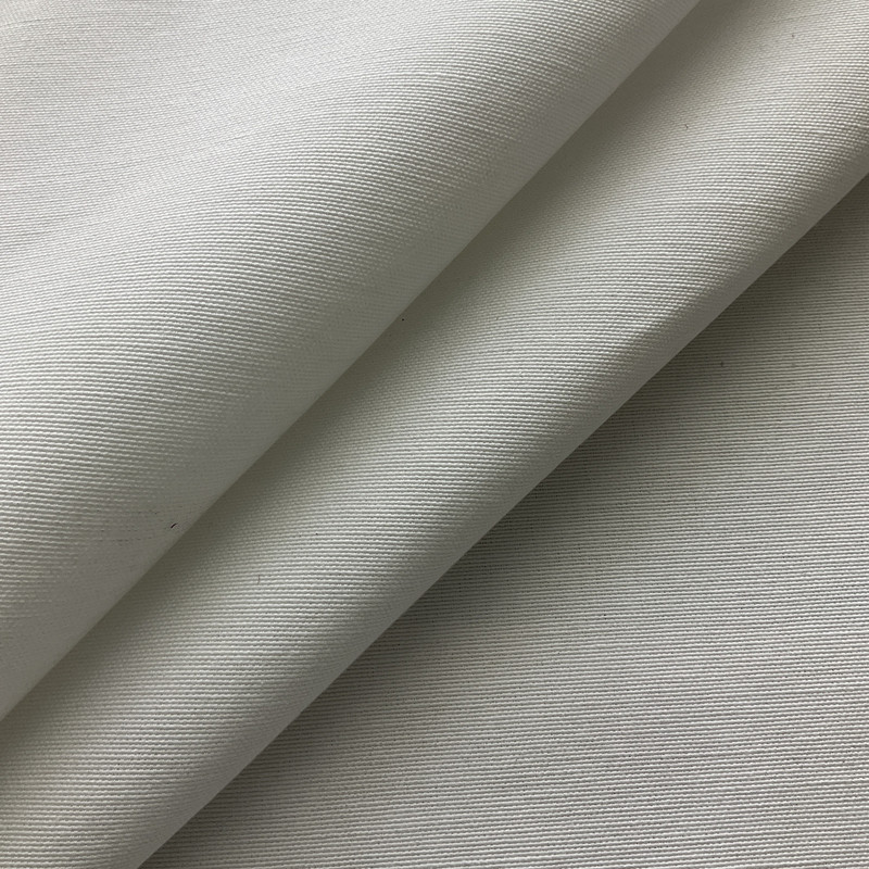 Canvas in Icecap White | Upholstery / Slipcover Fabric | Solid White | Medium Weight | 54" Wide | By the Yard