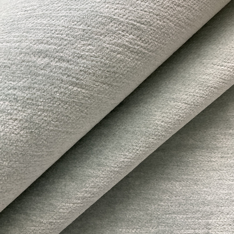 Stratus in Sky | Chenille Velvet Upholstery Fabric | Mottled Blue | Heavyweight | 54" Wide | By the Yard