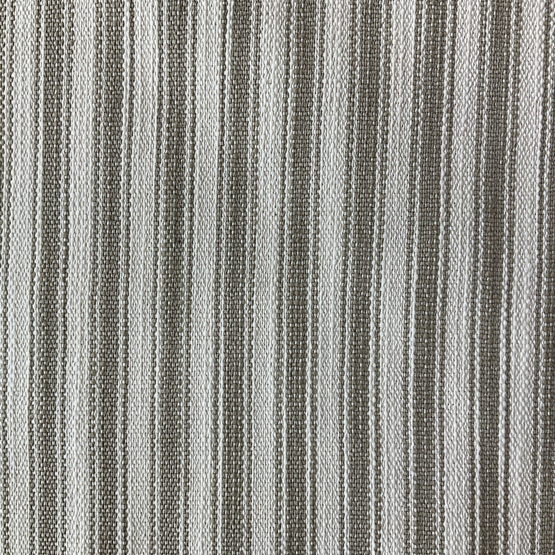 Murphy in Taupe | Upholstery Canvas / Slipcover Fabric | Stripes in Taupe / Off White | Medium Weight | 54" Wide | By the Yard