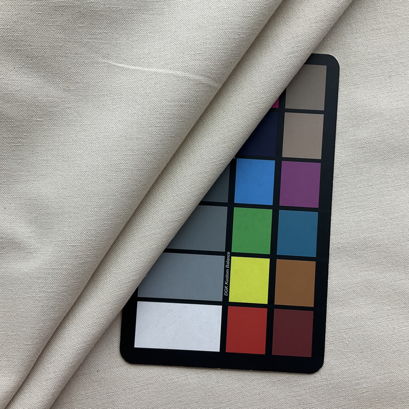 Imitation in Flax | Upholstery Canvas / Slipcover Fabric | Solid Natural Off White | Medium Weight | 54" Wide | By the Yard