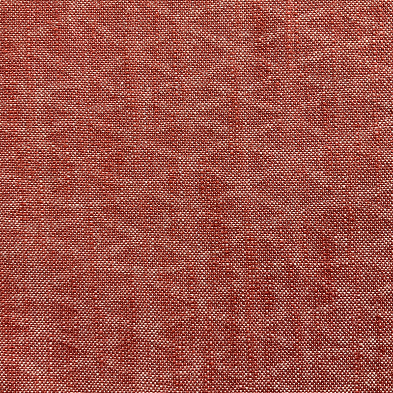 Nimah in Coral  | Upholstery Fabric | Heathered Red Triangle Geometric Weave | 100% Polyester | Heavy Weight | 54" Wide | Sold BTY