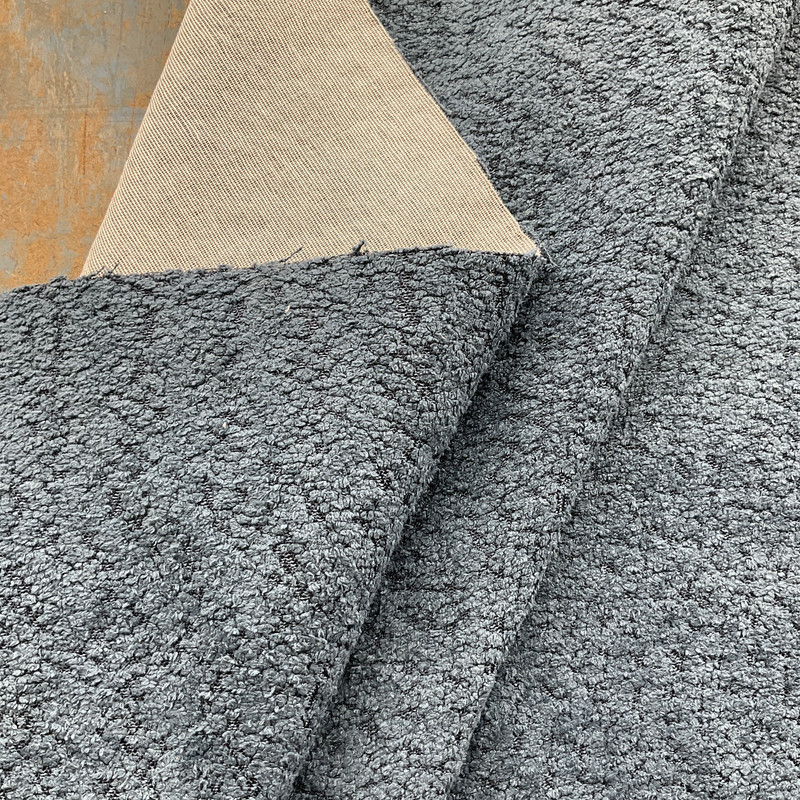 Comfy in Adriatic | Chenille Upholstery Fabric | Boucle Slub in Blue | Heavyweight | Golding Fabrics | 54" Wide | By the Yard