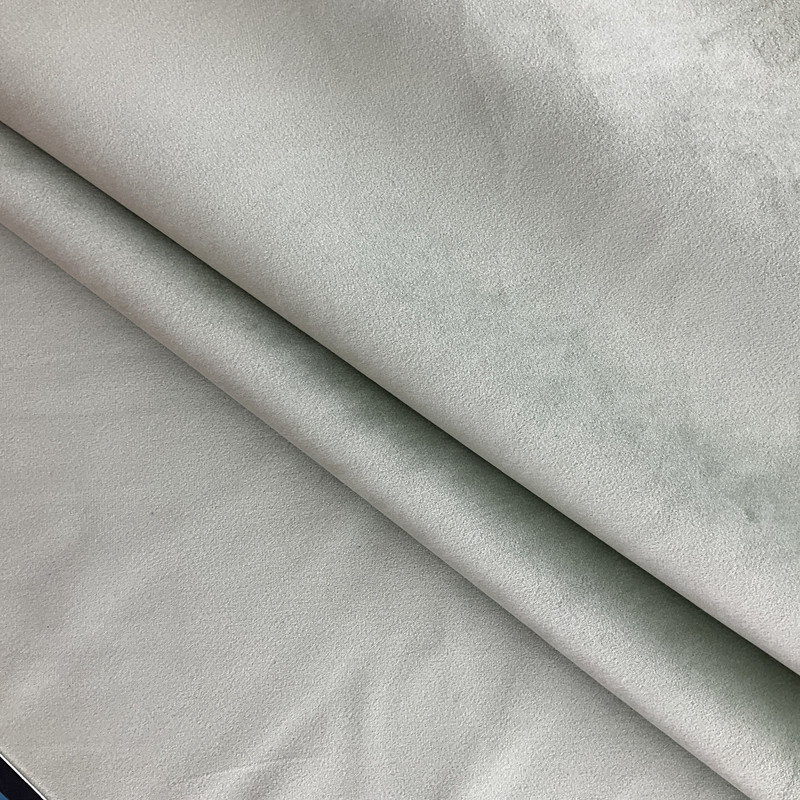Legend in Mint Julep | Velvet Upholstery Fabric | Solid Green | Heavy Weight | 100% Polyester | Kaufmann | 54" Wide | By the Yard