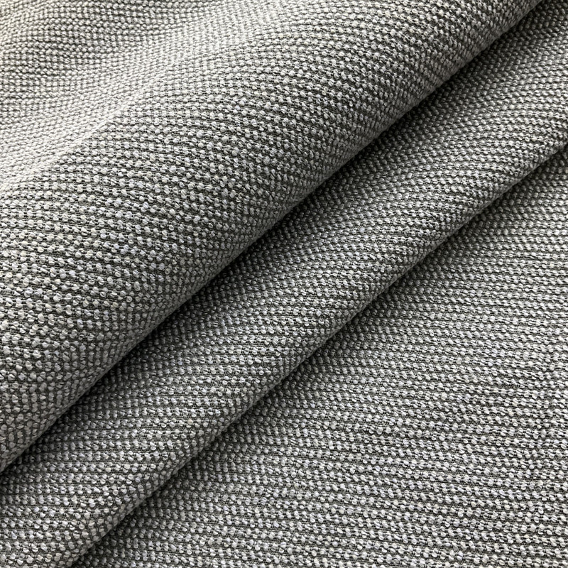 Pause in Stone | Upholstery Fabric | Grey Textured Weave | Heavyweight | 54" Wide | By the Yard