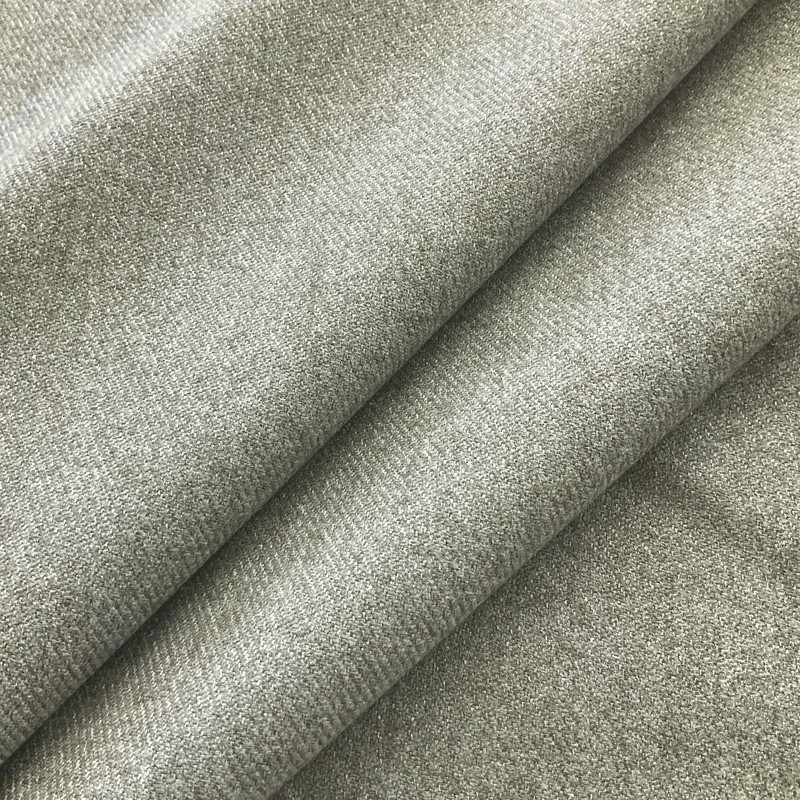Ellyn in Cement | Upholstery Fabric | Brushed Twill in Grey | 100% Polyester | Medium Weight | 54" Wide | By the Yard