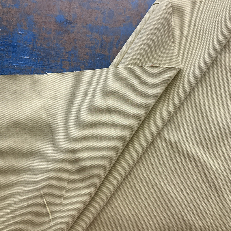 Light kiss in Parakeet | Upholstery Canvas / Slipcover Fabric | Solid Yellow Basketweave | Heavy Weight | 54" Wide | By the Yard