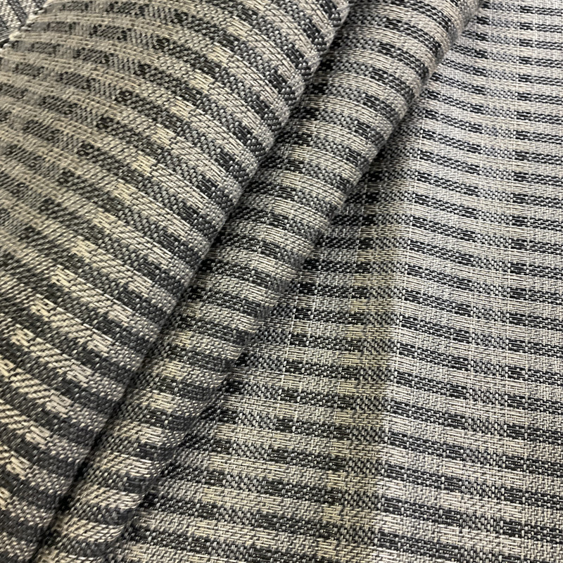 1 Yard Piece of Sunbrella Sling 50016-0006 Bossa Nova Graphite | Very Heavyweight Outdoor, Sling, Mesh Fabric | Home Decor Fabric | 54" Wide