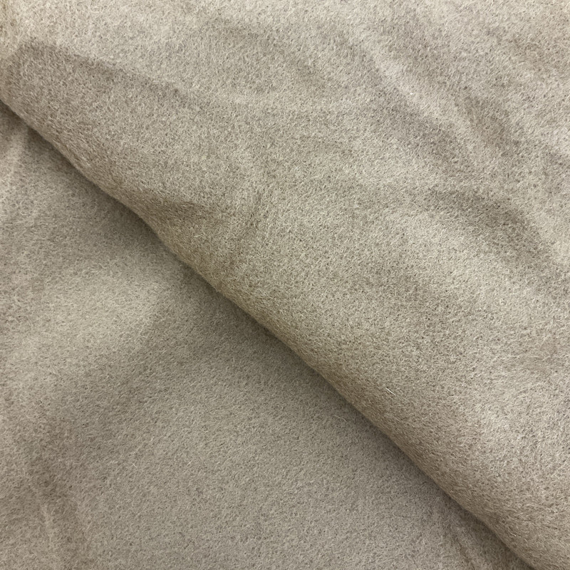 1 Yard Piece of Camel Tan Coating Wool | Wool / Poly Blend | Brushed Soft Wool | 20oz | 60" Wide | DYE LOTS MAY VARY