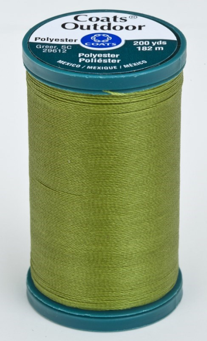 CHARTREUSE GREEN Tex 90 Outdoor Thread | 100% Polyester UV Stable | 200 Yard Spool |