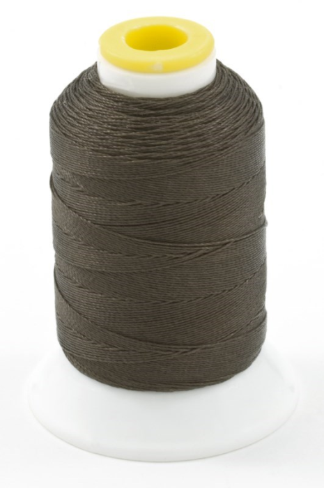 DARK BROWN  12 wt. OUTDOOR UV STABLE THREAD | COATS & CLARK | 100% POLYESTER | 200 YARD CONE |
