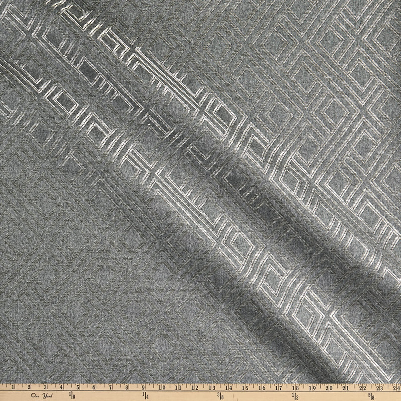 2.25 Yard Piece of Sunbrella Shift Integrated 69006-0008 Steel | Very Heavyweight Outdoor Fabric | Home Decor Fabric | 54" Wide