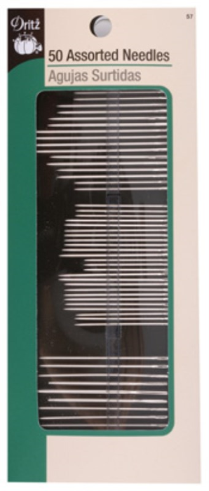 Assorted Hand Sewing Needles | 50 piece | Dritz | Sewing Notions