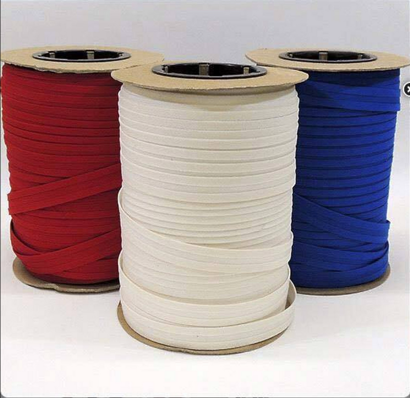 SUNBRELLA 3/4 INCH BIAS BINDING IN Slate 4684-0000 BY THE YARD/ ROLL