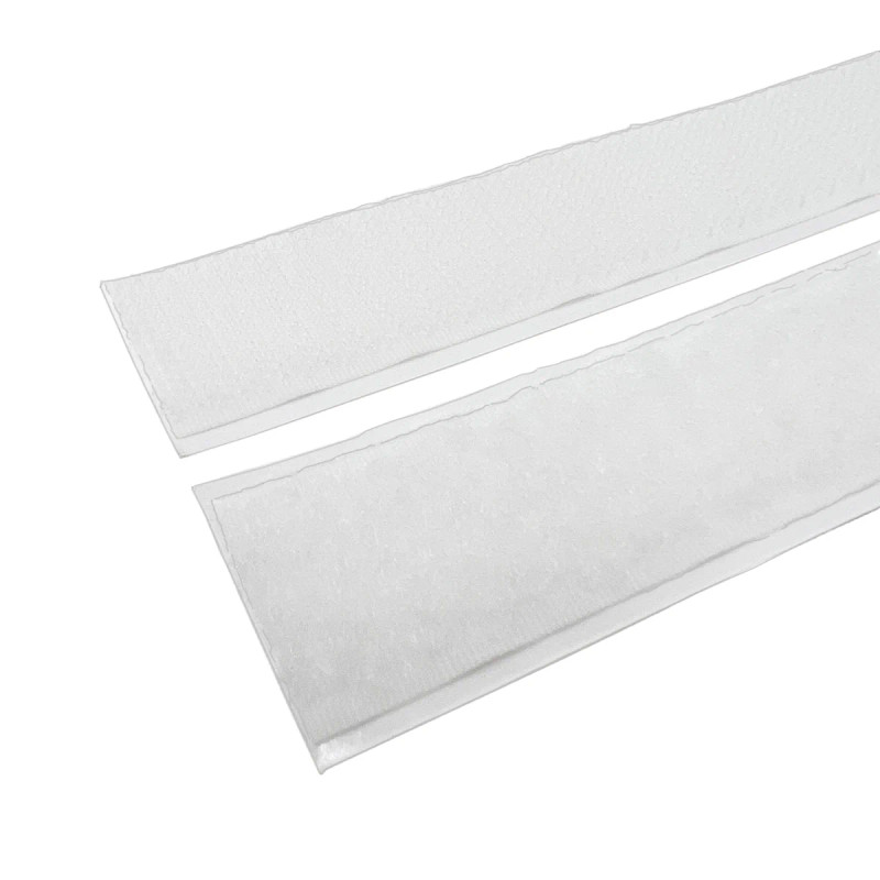 1.5" ADHESIVE BACK GENERIC VELCRO | LOOP - WHITE