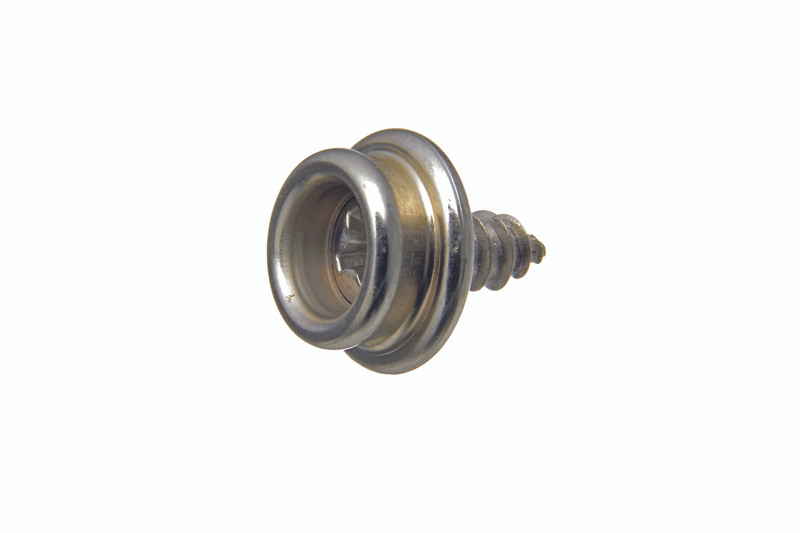 DURABLE SCREW STUD 3/8" Nickel Stud with SS Screw | 10393-12