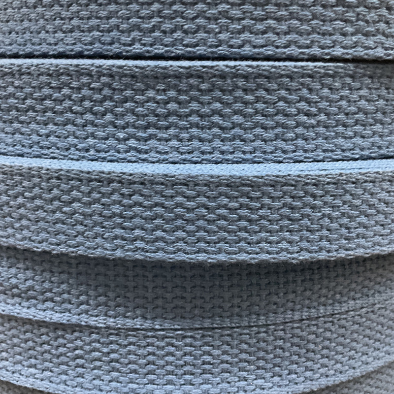 1 INCH Royal Blue Light Weight Cotton Webbing / Bag Straps / Edging | By The Yard