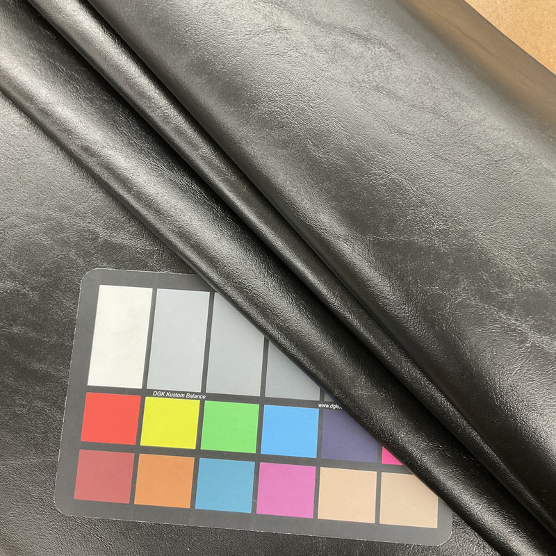 Ebony Black Marine Vinyl Fabric | ISL-9155 | Spradling Softside ISLANDER | Upholstery Vinyl for Boats / Automotive / Commercial Seating | 54"W | BTY