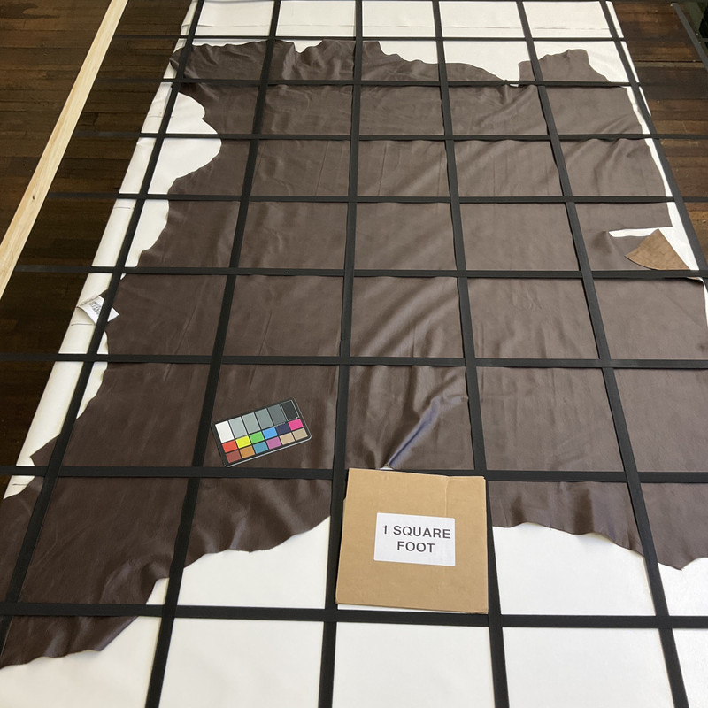 Dark Brown | Supple Leather Cowhide | 27 Square Feet | 3 Ounce / 1.3 mm