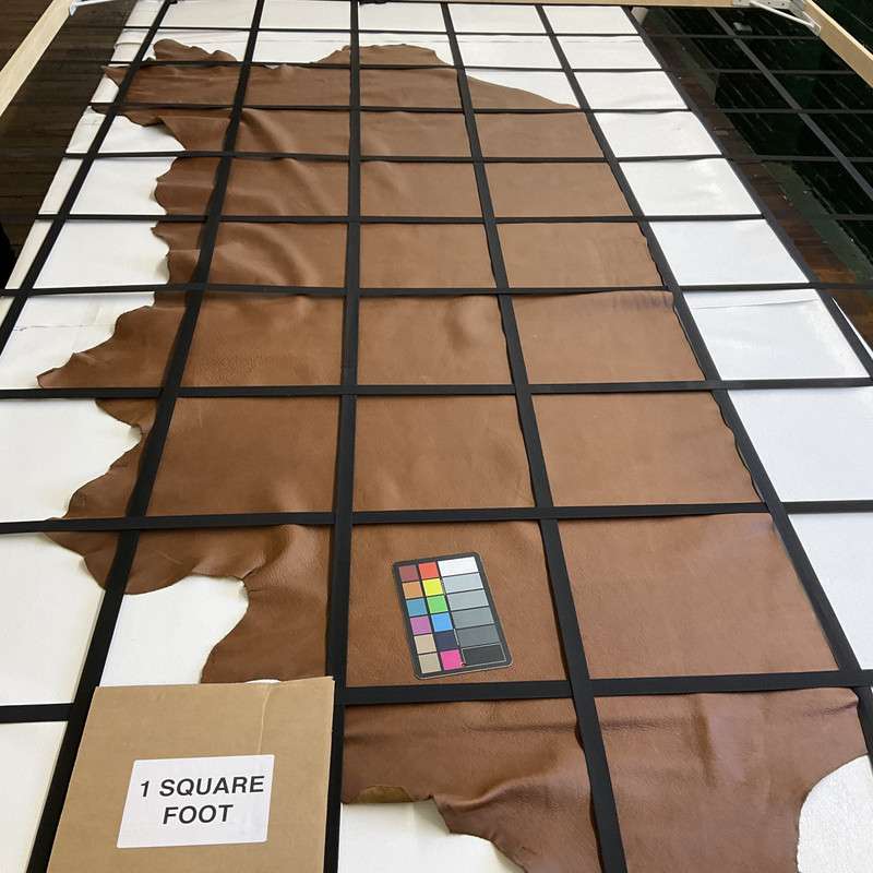 Dakota in Tobacco Brown | Full Grain Leather Cowhide | 23 Square Feet | 3.5 Ounce / 1.4 mm