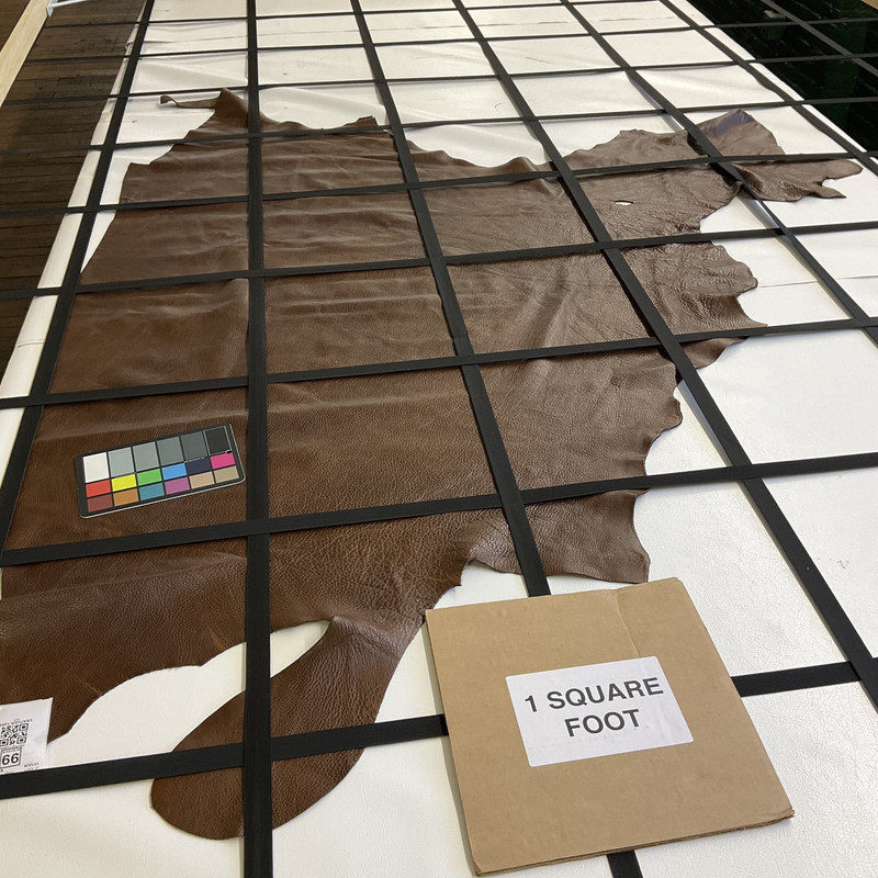 Chocolate Brown | Full Grain Leather Cowhide | 13 Square Feet | 4 Ounce / 1.6 mm