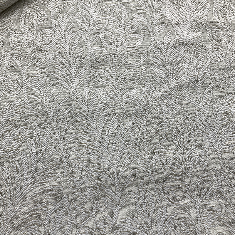 3.33 Yard Piece of PKL Studio Climbing Leaves Woven Jacquard Corian | Very Heavyweight Woven, Jacquard Fabric | Home Decor Fabric | 55" Wide