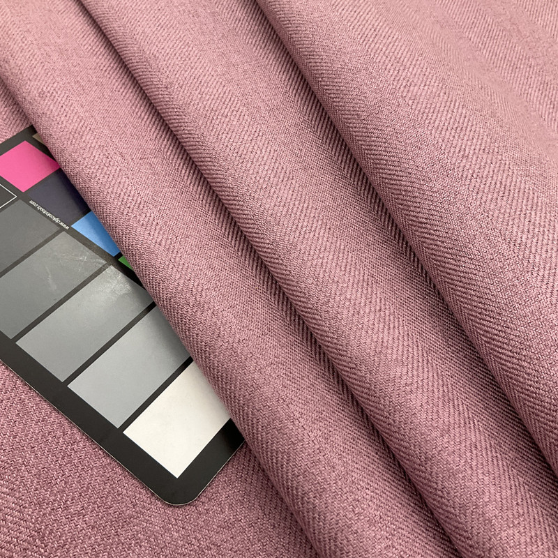 3 Yard Piece of Lilac Purple Herringbone Upholstery Fabric | 54" Wide | By The Yard