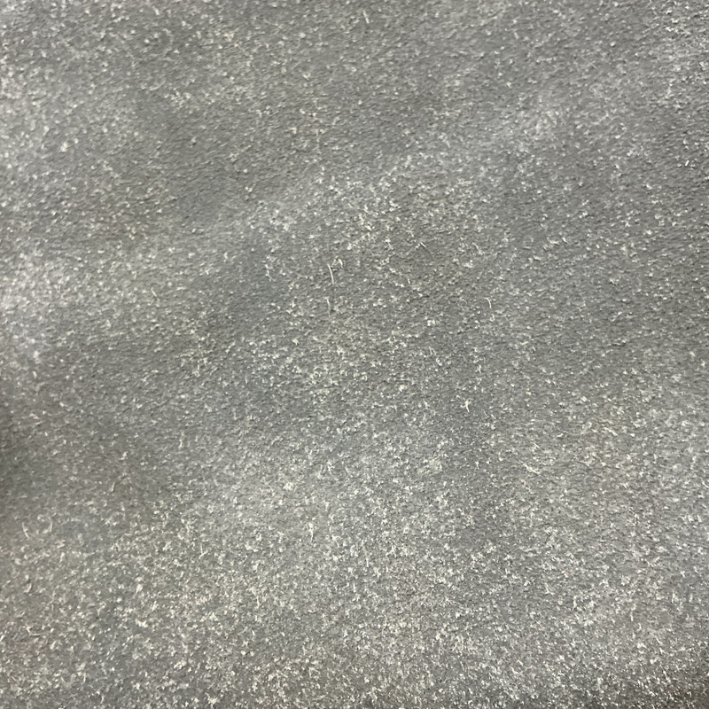 Antique Distressed Full Grain Leather Cow Hide | Dark Brown Rough Suede Texture | 38 to 45 square feet | 3.5 to 4 oz. | Full Hide