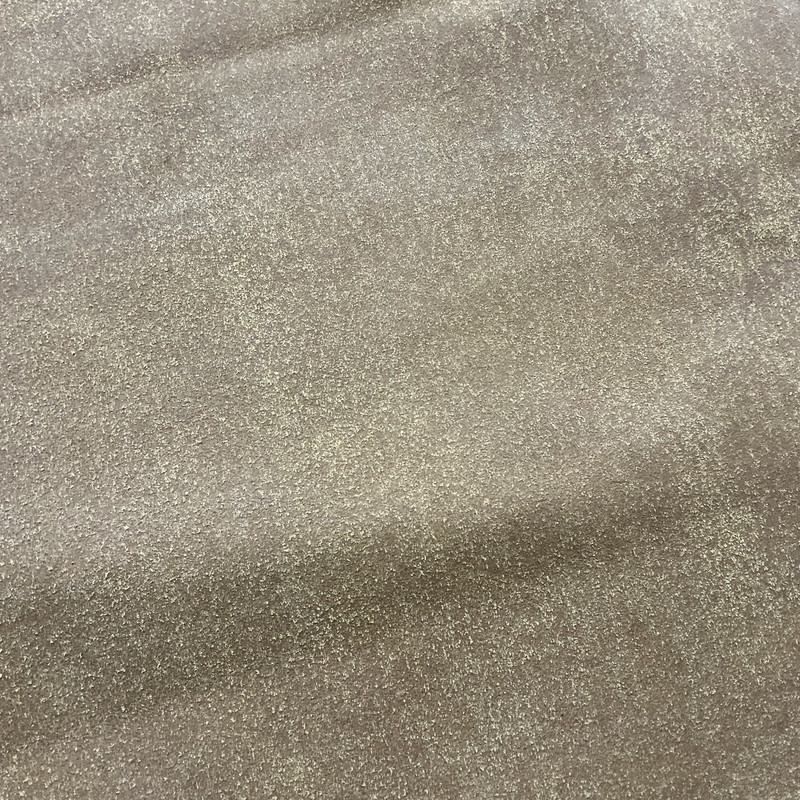 Antique Distressed Full Grain Leather Cow Hide | Dark Tan Heavy Suede Texture | 38 to 45 square feet | 3.5 to 4 oz. | Full Hide