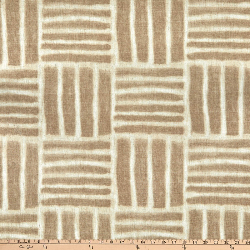 2.5 Yard Piece of Swavelle Truro Woven Wheat | Medium/Heavyweight Woven Fabric | Home Decor Fabric | 54" Wide